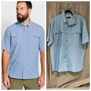 Orvis Men's Open Air Caster Short-Sleeved Shirt sz large
